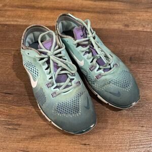 Nike Women's Free 5.0 TR Fit 4 Ombre Running Shoes Size 9 FLAWS
